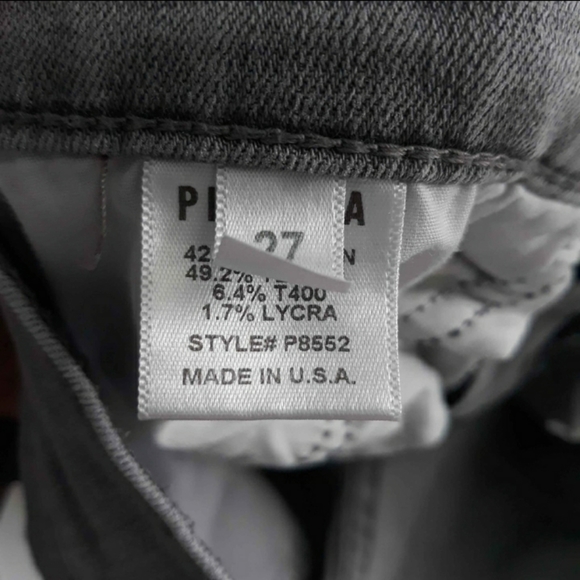 Revolve Pistola Frayed Hem Gray Jeans size 27 - Picture 5 of 5